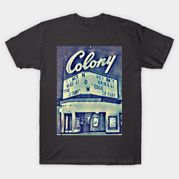 Colony Theater Wilson NC T-Shirt by greenporker